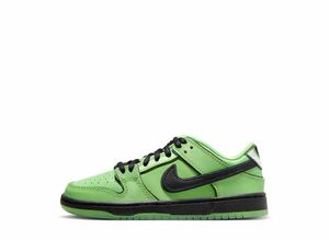 The Powerpuff Girls Nike SB PS Dunk Low Pro QS "Buttercup" 20cm FZ8832-300