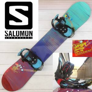 スノボー☆SALOMON（サロモン）DRIFT ROCER 154cm SALOMON RHYTHMバイン付　