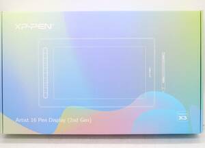 XP-PEN 液タブ Artist 16 pen Display(2nd gen) CD160FH 液晶 タブレット イラスト アニメ ITUSM4R3BRVU-YR-Z18-byebye