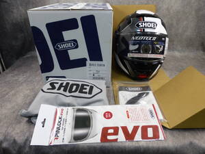 SHOEI NEOTECⅡ EXCURSION TC-6 WHITE/BLACK Mサイズ 未使用