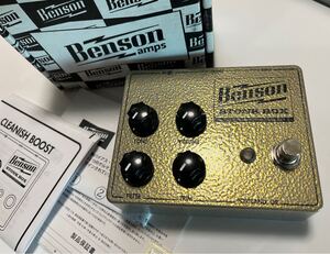 ★★★ Benson Amps STONK BOX / 中古