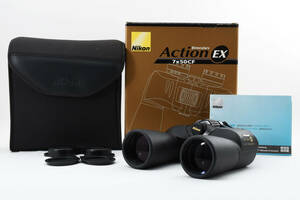 ★極美品・箱付き★ Nikon ニコン Action EX 7×50 CF 6.4° WATER PROOF 双眼鏡 #353