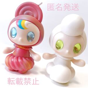 goco PUWA プワ バブルスカート 雲 ロリポップ お菓子 POPMART フィギュア 置物 ドール 人形 女の子 ガール CLOUD LOLLIPOP キャンディ