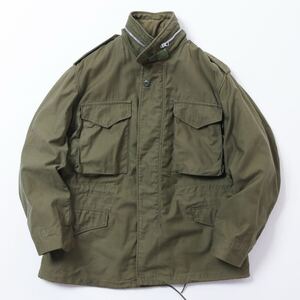 希少サイズ MEDIUM SHORT U.S.ARMY M-65 フィールドジャケット2nd アルミジップ 米軍実物 vintage アメリカ軍 ファスナー FIELD JACKET M65