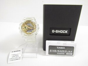 未使用 CASIO カシオ G-SHOCK G-ショック GMA-S110SG-7AJF アナデジ 腕時計 ▼AC23905