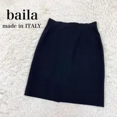 ◯baila バイラ ひざ丈タイトスカート ブラック Mサイズ