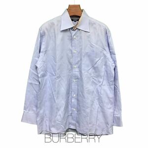 BURBERRY, LONDON, バーバリーロンドン, ワイシャツ ,長袖シャツ ,ライトブルー ,古着, LLサイズ