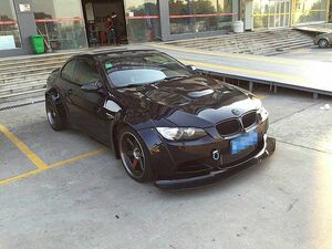 BMW E92 E93 M3 LP-STYLE ワイド フロントフェンダー+リアフェンダー FRP