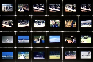 スライドフィルム 約170枚 画像多数掲載 女学生 女性モデル ポートレート 京都 ゆかた 1990年頃 35mmポジフィルム 未整理　ジャンク