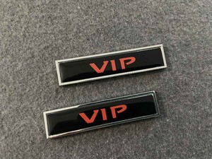 ★VIP★41★ ステッカー エンブレム デカール プレート スクラッチを隠す シール装飾 バッジステッカー 2枚セット