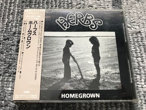 【廃盤】ハーブス Herbs - Homegrown(帯・解説付き)ジョー・ウォルシュのプロデュースによる日本デビュー作