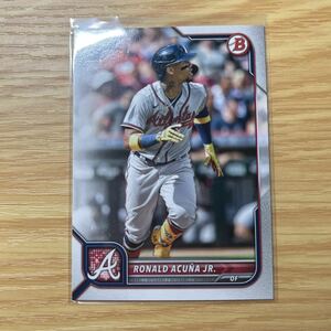 2022 Bowman Ronald Acuna Jr. paper