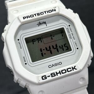 CASIO カシオ G-SHOCK ジーショック STUSSYコラボモデル NTRNTNL サッカー コレクション DW-5600VT 腕時計 クオーツ デジタル 電池交換済み