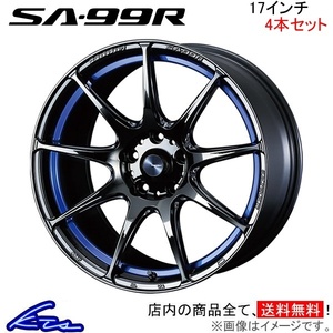 ウェッズ ウェッズスポーツ SA-99R 4本セット ホイール クラウン 220/H20系 0073895 weds ウエッズ WedsSport SA99R アルミホイール 1台分