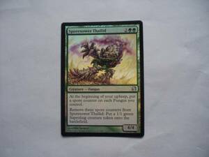 バイン　MTG 胞子撒きのサリッド/Sporesower Thallid foil 英語1枚