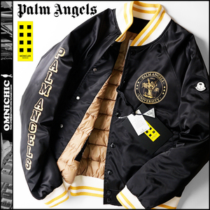 春夏から着れるBUCYK■新品211,200円【8 MONCLER GENIUS PALM ANGELS 】モンクレールジーニアススタジアムジャンパーダウンジャケットsize1