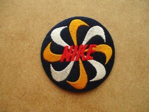 90s ナイキ NIKE 刺繍ワッペン風車/古着ブーム1990年代80s古着屋70sロゴLOGOパッチPATCHアップリケvintageビンテージ S48