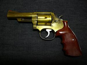 コクサイ　S&W M19 コンバットマグナム 4インチ 金属製　サファリランドグリップ付き 未発火 SMG規格　中古　ジャンク品