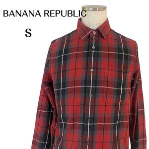 BANANA REPUBLIC バナナリパブリック　メンズ　長袖シャツ　S