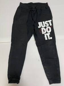 NIKE ジョガースウェットパンツ M 黒 JUST DO IT. 931904-010 