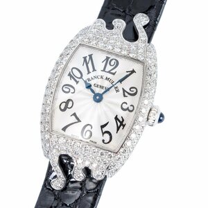 【未使用】Franck Muller/フランク ミュラー CURVEX 2252QZ HJ POPWG 1K18WG&ダイヤモンド クォーツ #jp28388