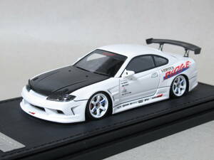 1/43 VERTEX S15 シルビア ホワイト 2134 With エンジン