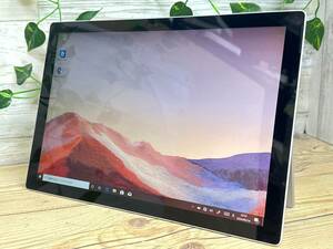 【良品♪】Microsoft Surface Pro 7[10世代/Core i5 1035G4 1.1GHz/RAM:8GB/SSD:256GB/12.3インチ]Windows 10 タブレットPC 動作品