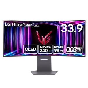 LG 33.9型有機ELゲーミングモニター UltraGear 34GS95QE