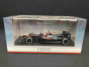 未使用品 EBBRO 1/43 McLaren Honda MP4-30 Japan GP No.22 Jenson Button エブロ