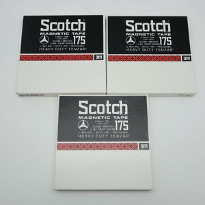 【 新品 】 Scotchi スコッチ MAGNETIC TAPE 175 5インチリール 3本セット