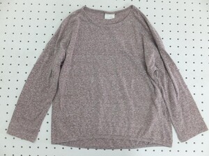 着回し◎ZARA Girls ザラ 混ネップ トップス 長袖カットソー