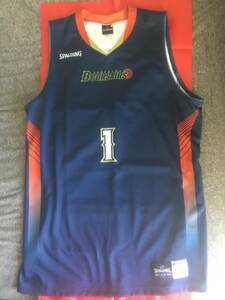 ◆Bリーグ　横浜ビーコルセアーズ　ユニフォーム(スポルディング製)　1川村　XL 新品