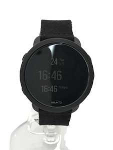 SUUNTO◆SUUNTO3/スマートウォッチ/デジタル/ラバー/CLR/BLK