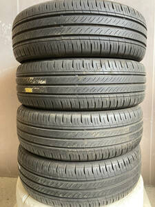 185/60R15 4本 夏タイヤ中古 DUNLOP 格安 溝あり フィットシエンタヤリスヴィッツなど 作業対応手渡し可 札幌市白石区 N1247