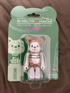 BE@RBRICK SHIBUYAHACHI 100％　渋谷ハチ公生誕100周年記念プロジェクト　未開封品　新品　忠犬ハチ公　秋田犬　HACHI Akita 限定品