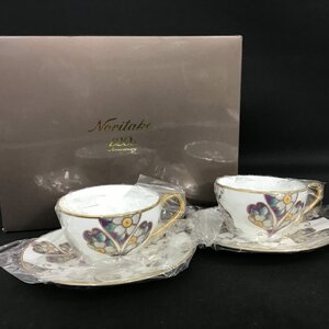 Noritake　ノリタケ　120周年記念　120th ANNIVERSARY　オマージュコレクション　カップ&ソーサー×2　未使用【同梱不可/売り切り/12-114】