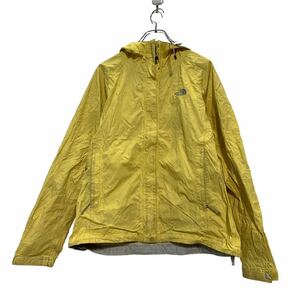 THE NORTH FACE ジップアップ ナイロン ジャケット M イエロー グレー ザノースフェイス 古着卸 アメリカ仕入 a511-5214