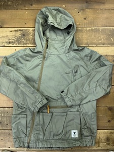 GRN OUTDOOR HIASOBI CAMPER JACKET キャンパージャケット Mサイズ 焚火 難燃加工 コットンツイル オリーブカラー ツルギジャケット