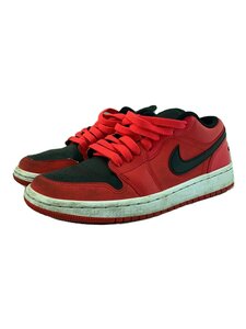 NIKE◆AIR JORDAN 1 LOW_エアジョーダン 1 ロー/24.5cm/RED