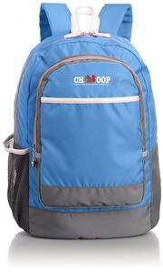 新品＜sale＞女の子に人気シュープCHOOPおしゃれなリュックサック２５Ｌ／青■修学旅行、通学、レッスン、キッズ、女児用