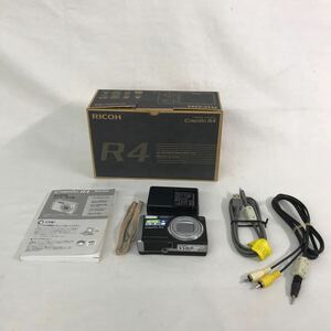 RICOH リコー Caplio R4 コンパクトデジタルカメラ カプリオ バッテリー付き シャッターOK 現状品 F24 KNN