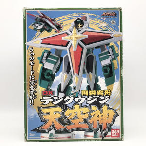 【中古】開封/欠品有 バンダイ 忍風戦隊ハリケンジャー 飛翔変形 DX天空神 テンクウジン[240017631559]