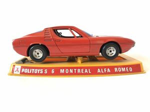 POLITOYS No.6 MONTREAL ALFA ROMEO ポリトーイ モントリオール アルファロメオ 1/25