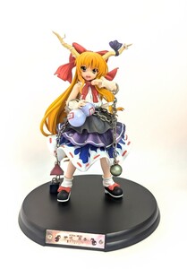 小さな百鬼夜行　伊吹萃香　 東方プロジェクト 1/8 フィギュア 完成品　中古品　キズ、汚れあり　箱、パッケージに汚れ、破れ有　