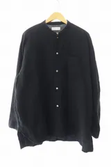 BALLAST ARK バラスト アーク FRENCH LINEN SHIRTS フレンチ リネン 長袖シャツ BA07-SH001 L 黒 ブラック ブランド古着ベクトル 中古 ● 241123