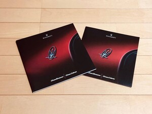 ◆◆◆『新品』 MASERATI マセラティ グランツーリズモ / グランカブリオ ◆◆ 日本語版 厚口カタログセット 2018年モデル◆◆◆