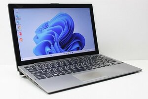 1円スタート ノートパソコン 2in1PC Windows11 WPS office搭載 VAIO Pro PA VJPA11C11N 第8世代 Core M3 メモリ8GB SSD128GB カメラ 12.5