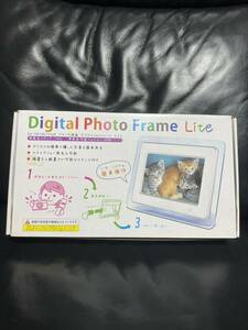 送料無料 Digital Photo Frame Life デジタルフォトフレーム 7インチ液晶 リモコン付き【簡単操作】