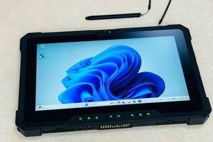 美品 フルHD DELL Latitude 12 7220 Rugged Extreme タブレット★第8世代 Core i3-8145U メモリ8GB SSD 128GB カメラ Windows11 office2019