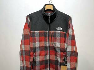 新品 正規品 USA限定 日本未発売 The North Face ノースフェイス US-L フリースジップアップジャケット チェックジャケット